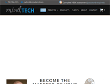 Tablet Screenshot of mindtech3.com